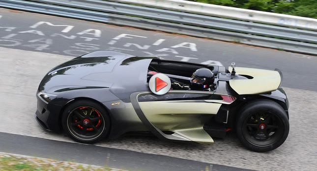  Video: Peugeot EX-1’s Record Breaking Run on the Nurburgring