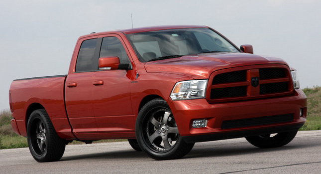  Hennessey’s Tire-Shredding HPE500 Supercharged Ram Truck on Film