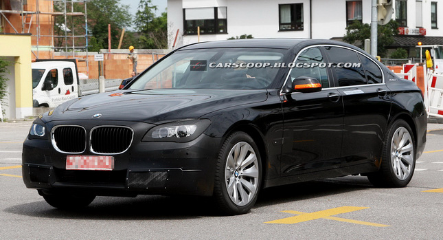  SCOOP: Early Prototype of 2013 BMW 7-Series Facelift