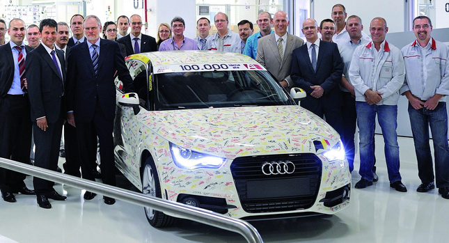  Audi A1 Production Reaches 100,000 Units in its First Year on the Market