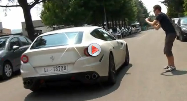  New Ferrari FF in All Sorts of Colors Filmed on the Roads of Maranello