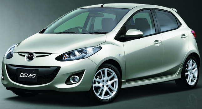  Refreshed Mazda Demio goes on Sale in Japan