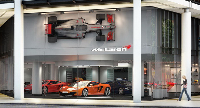  McLaren Opens Flagship Showroom in London, 19 Countries to Follow