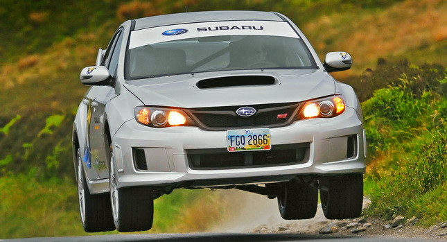  Subaru Sets New Isle of Man Lap Record with Standard Impreza WRX STI