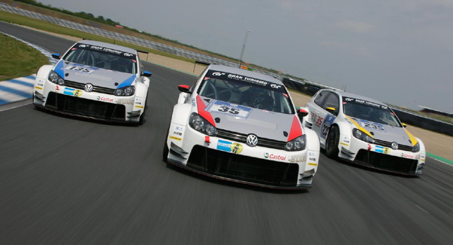  VW Fields a Trio of 450-hp Golfs for the Nurburgring 24h Race