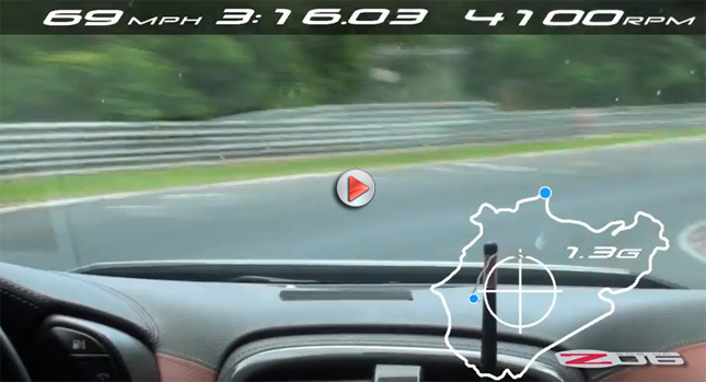  2012 Corvette Z06 Smashes Previous Model’s ‘Ring Time by 20 Seconds [with Video]