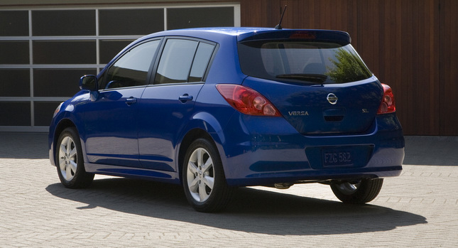  Nissan Versa Hatchback Enters 2012MY with Equipment Refinements