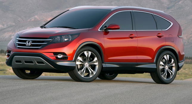  2012 Honda CR-V Concept: First Official Photo Leaked Onto the Web