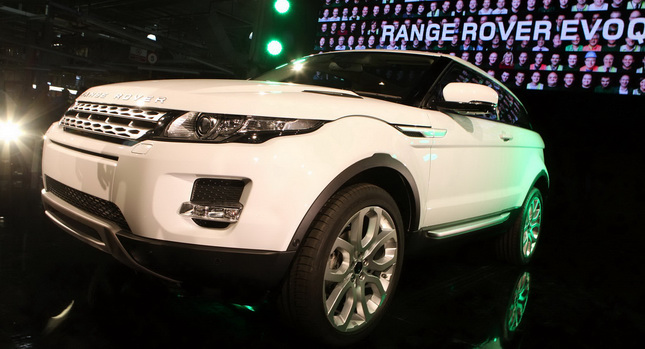  Land Rover Begins Series Production of Range Rover Evoque