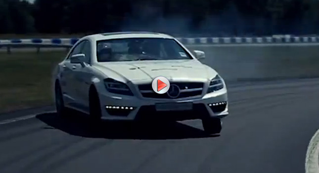  Video: Mercedes Benz’s Silver Suits Burn Some Rubber