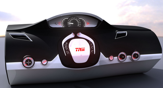  TRW’s Retractable Steering Wheel to Help the Elderly and the Obese