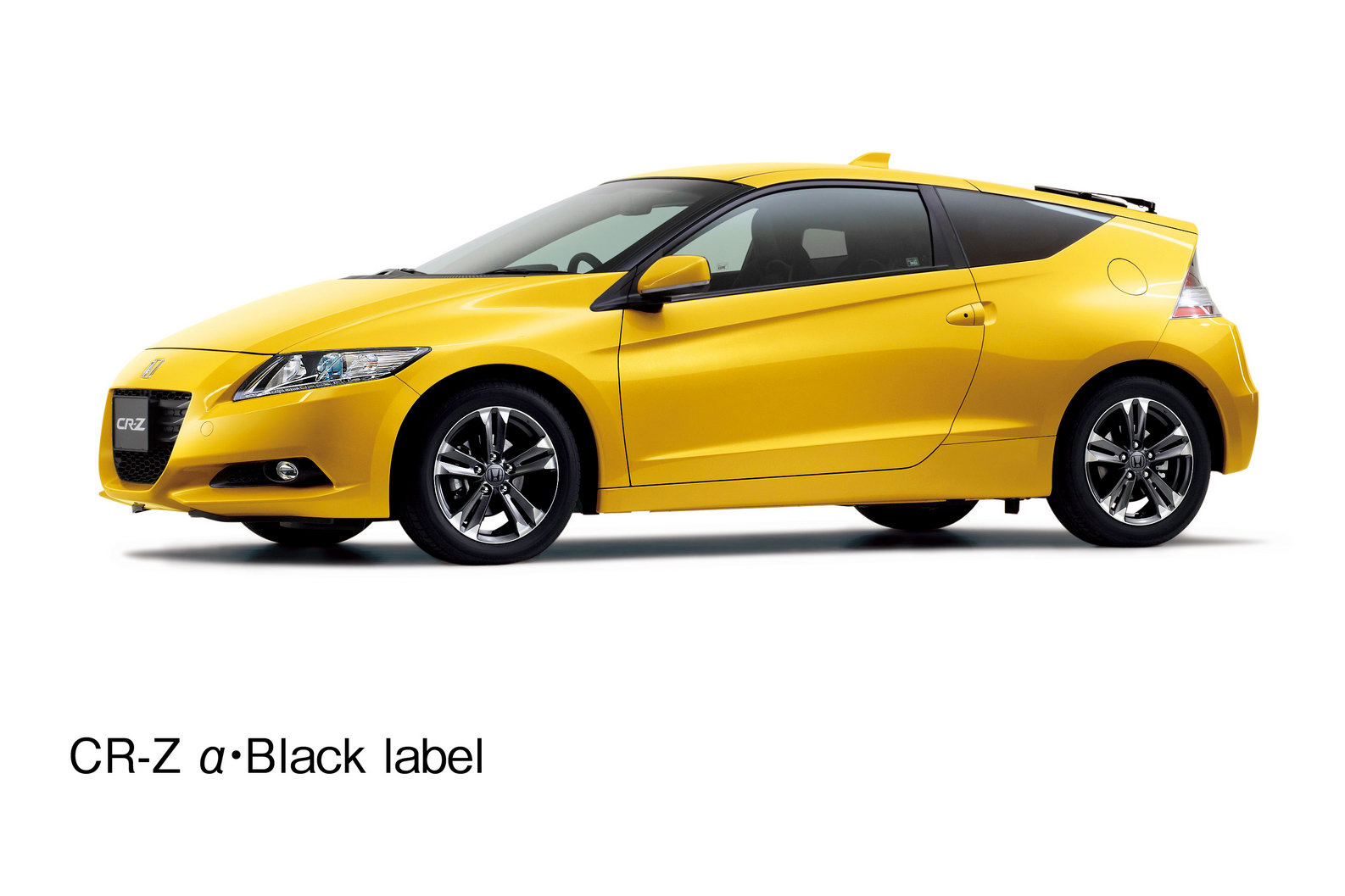 New JDM Honda CR-Z α Black Label with Limited Edition…Yellow Hue