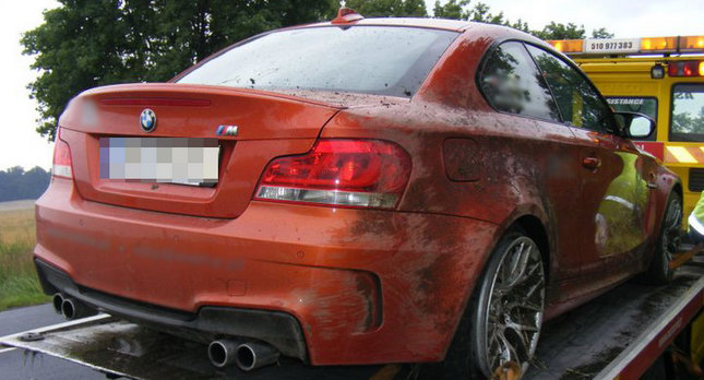  BMW 1-Series M Coupe Crash No2