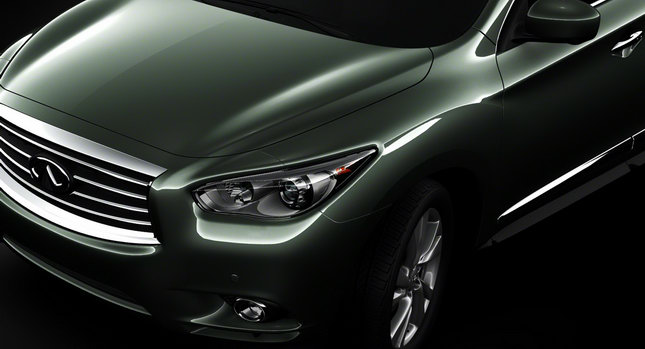  2013 Infiniti JX Crossover: Teaser Photo No4