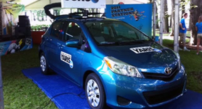  Toyota Shows US Market 2012 Yaris Hatch at Lollapalooza Music Fest, Announces Prices