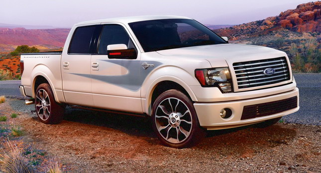  2012 Ford Harley-Davidson F-150 Comes Complete with Snakeskin Leather