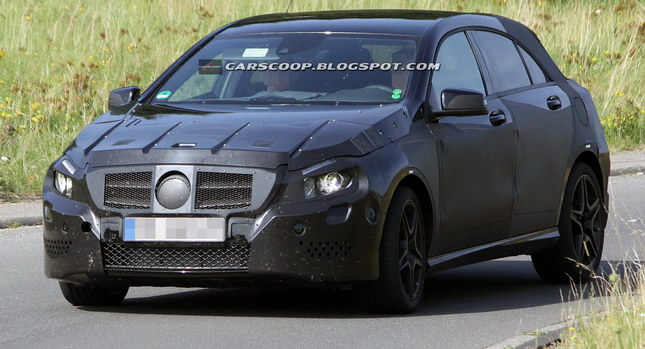  SCOOP: 2013 Mercedes-Benz A Class AMG Debuts in Disguise