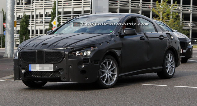  Fresh Spy Shots of 2013 Mercedes-Benz CLC Small Sports Sedan