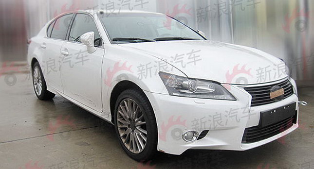  2013 Lexus GS350 Scooped Virtually Undisguised in China