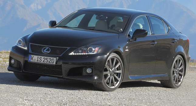  2012 Lexus IS F: European Model gets Revised Chassis