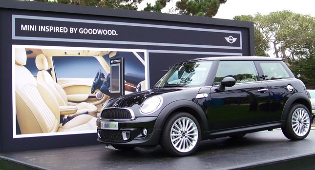  U.S. Premiere for MINI's $52,000 Goodwood Edition and Coupe Model at Pebble Beach