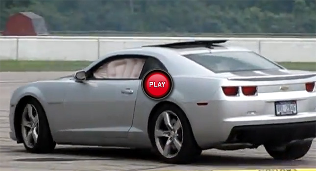  Video: Chevrolet Camaro Side Airbags Deploy While Drifting and Without an Accident!