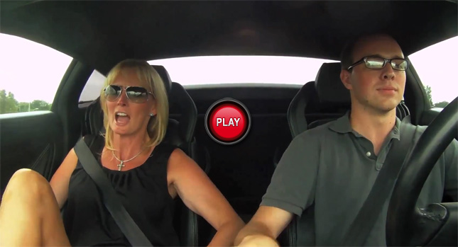  Mom Takes her First Ride in Flame Throwing, 1,250 WHP Lamborghini Gallaro