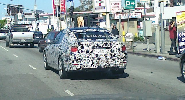  U Spy: 2012 BMW 3-Series Scooped in Los Angeles