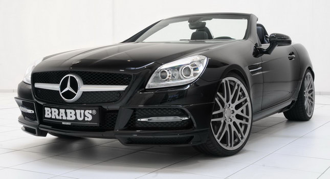  New Mercedes-Benz SLK Polished up by Brabus