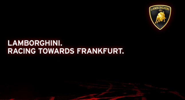  Lamborghini Frankfurt Motor Show Invitation Hints at New Supercar Model?