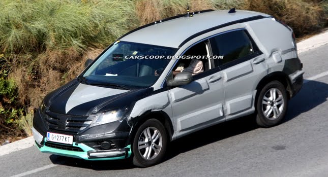  SCOOP: All-New 2012 Honda CR-V Shows its Face in Europe