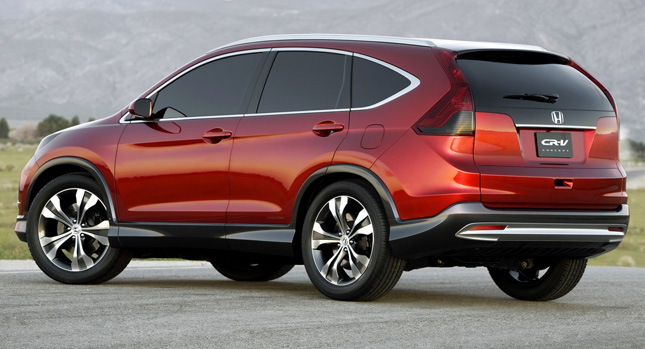 2012 Honda CR V Concept Fully Revealed in Pictures and Videos