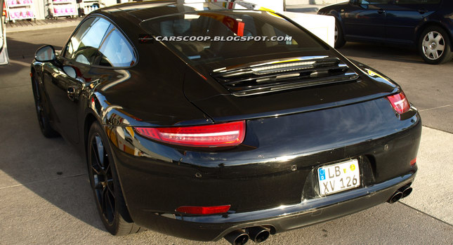  U Spy: Unmarked 2012 Porsche 911 Carrera S Coupe