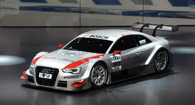  IAA 2011: Audi Presents New A5 Coupe DTM Racer in the Flesh