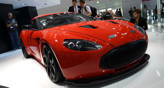  Aston Martin Displays V12 Zagato Specials in Frankfurt