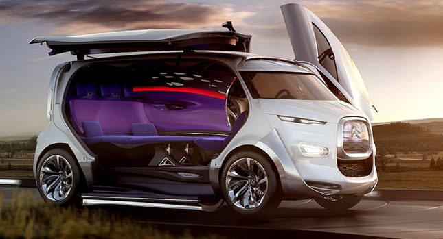  Citroën Unloads First Official Photos of Tubik Concept Van [Updated]