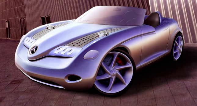  Mercedes Rumored to Launch FWD SLA Small Roadster in 2013