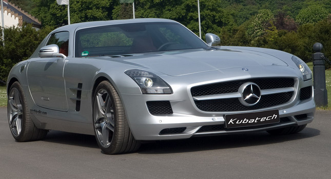  Kubatech Gives the Mercedes-Benz SLS AMG Some Wings