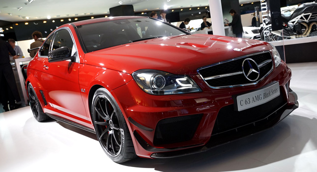  IAA 2011: New Mercedes-Benz C63 AMG Coupé Black Series with Aero and Track Packages