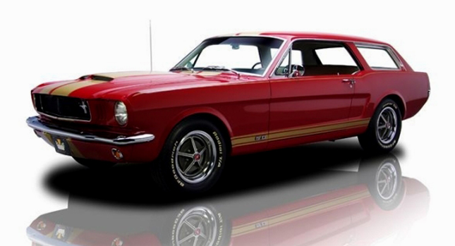  Found For Sale: Cool 1965 Ford Mustang Shooting Brake