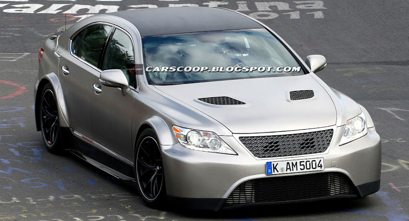  Fresh Spy Shots of Lexus LS TMG Edition and New Spec Sheet that Says it gets 650-Horses