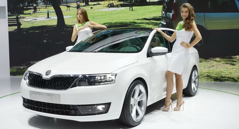  IAA 2011: Skoda MissionL Concept Previews New Compact Sedan [Updated Gallery]