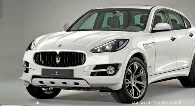  IAA 2011: Maserati SUV Photo Leaked or Photoshopped?