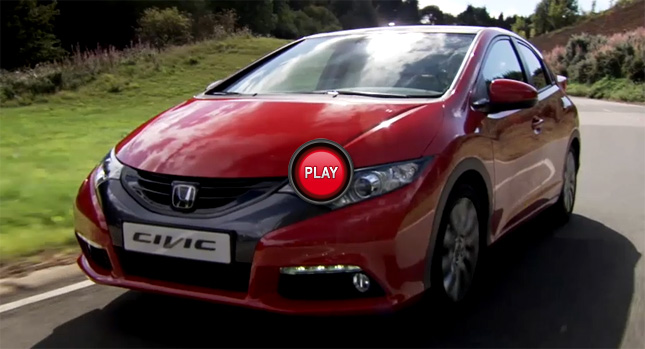  Videos: 2012 Honda Civic Hatchback Filmed In, Out and on the Road