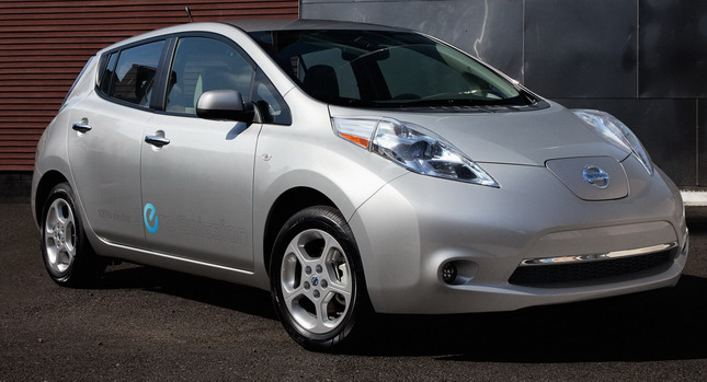  Nissan Drops Price of LEAF Home Charging System to $1,818