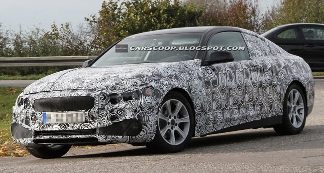  First Spy Shots of 2013 BMW 3-Series Coupe or New 4-Series