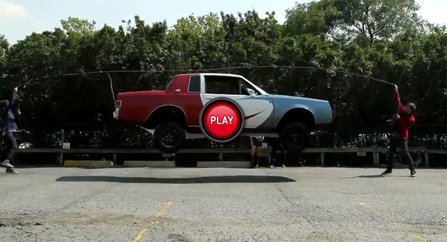  When Awesome Meets Stupid: Jump Roping with a Car