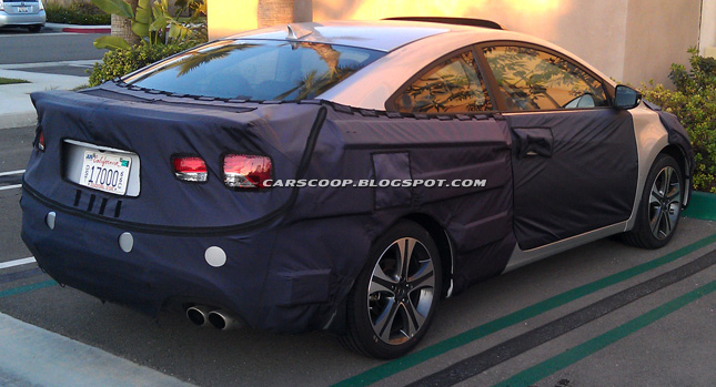  U SPY: 2013 Hyundai Elantra Coupe Shows up in California