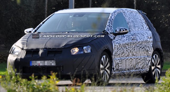  SPIED: 2013 Volkswagen Golf Mk7 Snagged Wearing its Production Body