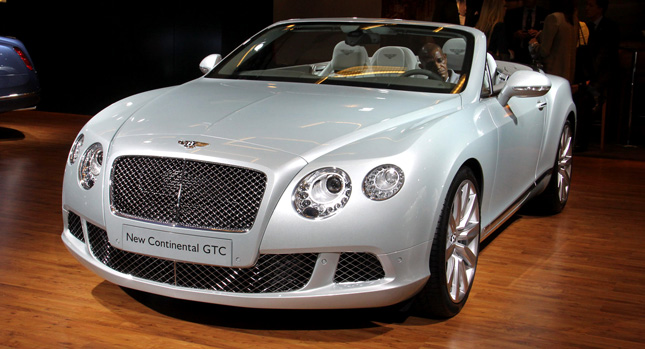  Bentley Launches Redesigned Continental GTC in Los Angeles, Priced from $212,800